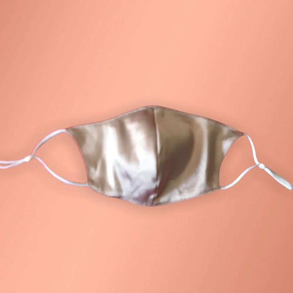 Silky Champagne Face Mask